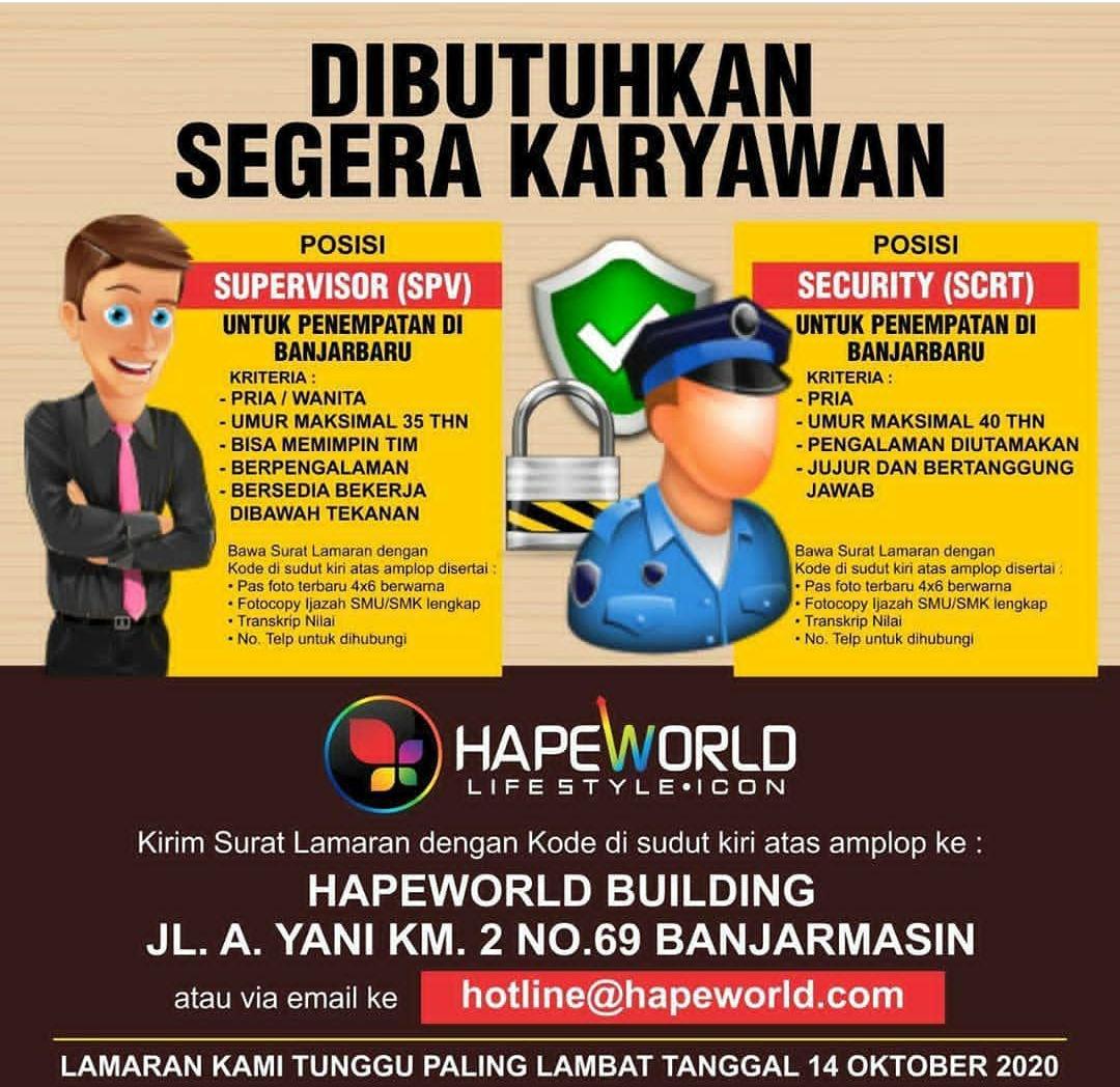 Lowongan Pekerjaan